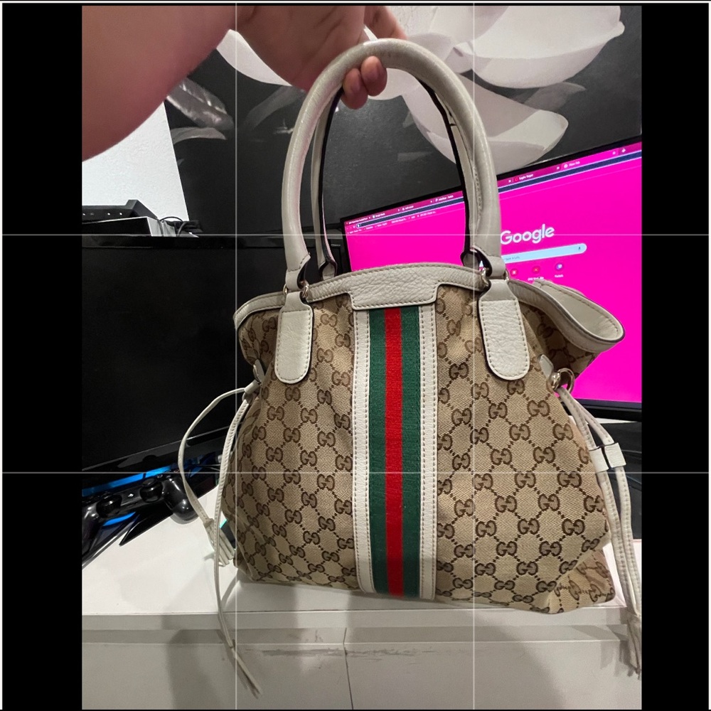 Gucci Tassle Tote Bag
